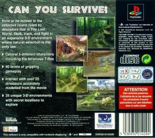 The Lost World: Jurassic Park - Box - Back Image