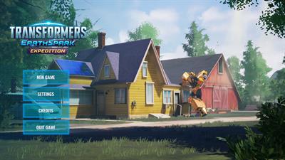Transformers Earthspark: Expedition - Screenshot - Game Title Image