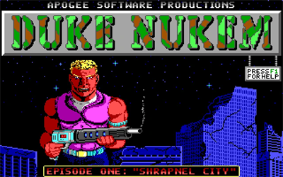 Duke Nukem - Screenshot - Game Title Image