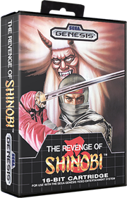 The Revenge of Shinobi - Box - 3D Image