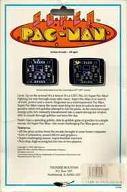 Super Pac-Man - Box - Back Image