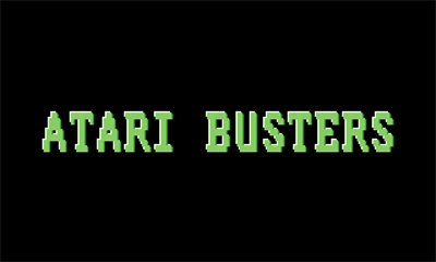 Atari Busters - Screenshot - Game Title Image