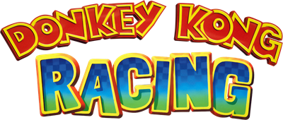 Donkey Kong Racing - Clear Logo Image