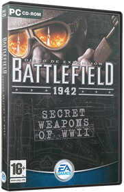 Battlefield 1942: Secret Weapons of WWII - Box - 3D Image
