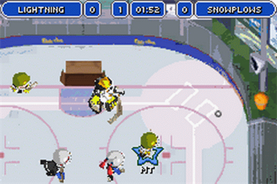 Backyard Hockey - Screenshot - Gameplay Image
