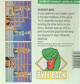 Burger Man - Box - Back Image