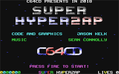 Super Hyperzap - Screenshot - Game Title Image