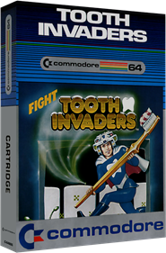 Tooth Invaders - Box - 3D Image