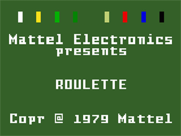 Las Vegas Roulette - Screenshot - Game Title Image