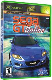 Sega GT Online - Box - 3D Image