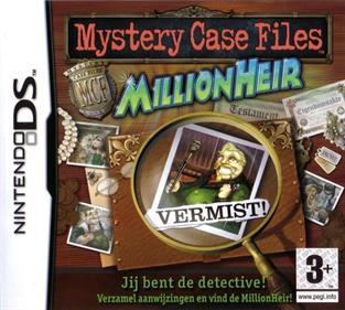 Mystery Case Files: MillionHeir - Box - Front Image