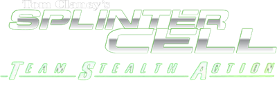 Tom Clancy's Splinter Cell: Team Stealth Action - Clear Logo Image