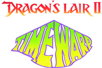 Dragon's Lair II: Time Warp - Clear Logo Image