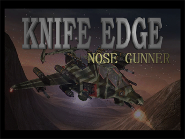 Knife Edge: NoseGunner - Screenshot - Game Title Image