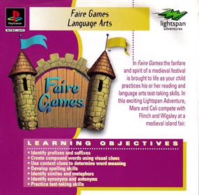 Faire Games: Language Arts
