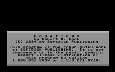 Equations - Screenshot - Game Title Image