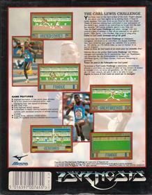 The Carl Lewis Challenge - Box - Back Image