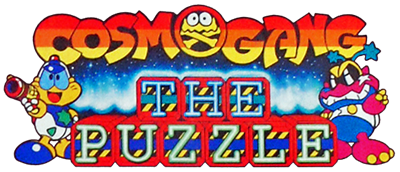 Cosmo Gang: The Puzzle - Clear Logo Image