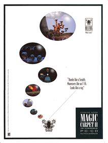 Magic Carpet 2: The Netherworlds - Advertisement Flyer - Front Image
