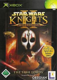 Star Wars: Knights of the Old Republic II: The Sith Lords - Box - Front Image