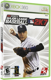 Major League Baseball 2K7 - Box - 3D Image