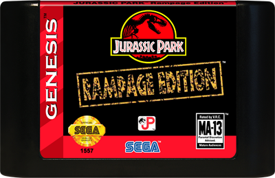 Jurassic Park: Rampage Edition - Cart - Front Image