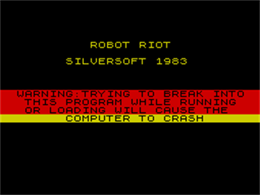 Robot Riot  - Screenshot - Game Title Image