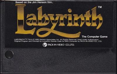 Labyrinth: The Computer Game - Cart - Front Image