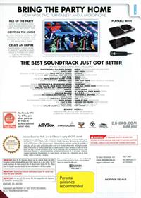 DJ Hero 2 - Box - Back Image