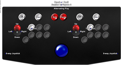 Rack + Roll - Arcade - Controls Information Image