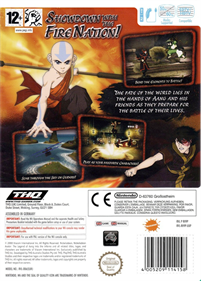 Avatar: The Last Airbender: Into the Inferno - Box - Back Image