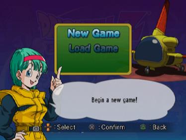 Dragon Ball Z: Budokai 2 - Screenshot - Game Select Image