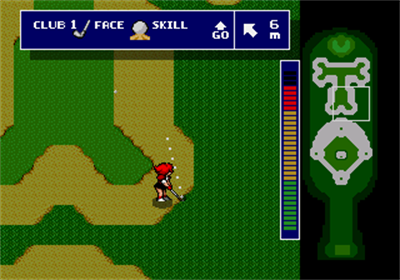 Battle Golfer Yui - Screenshot - Gameplay Image