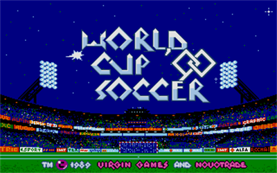 World Cup Soccer Italia '90 - Screenshot - Game Title Image