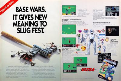 Cyber Stadium Series: Base Wars - Advertisement Flyer - Front Image