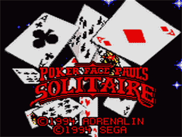 Poker Face Paul's Solitaire - Screenshot - Game Title Image