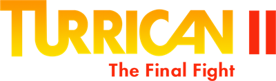 Turrican II: The Final Fight - Clear Logo Image