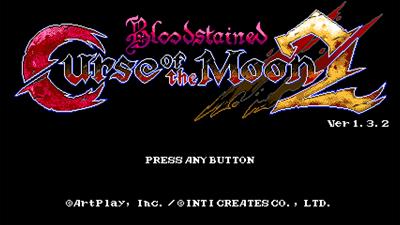 Bloodstained: Curse of the Moon 2 - Screenshot - Game Title Image