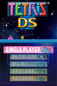 Tetris DS - Screenshot - Game Title Image