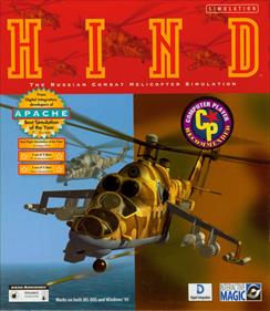 HIND: The Russian Combat Helicopter Simulation - Box - Front Image