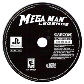 Mega Man Legends - Disc Image