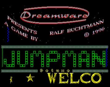 Jumpman Deluxe - Screenshot - Game Title Image