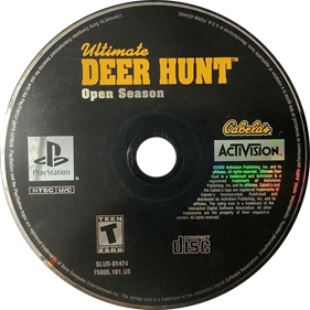 Cabela's Ultimate Deer Hunt: Open Season - Disc Image