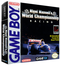 Nigel Mansell's World Championship Racing - Box - 3D Image