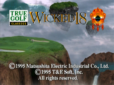 True Golf Classics: Wicked 18 - Screenshot - Game Title Image