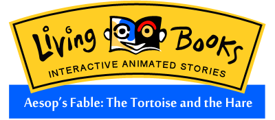 Living Books: The Tortoise and the Hare - Clear Logo Image