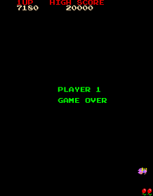 Mappy - Screenshot - Game Over Image