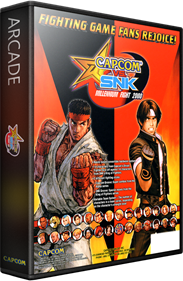 Capcom vs. SNK: Millennium Fight 2000 - Box - 3D Image