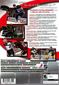 NHL 2K6 - Box - Back Image