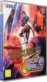 Capcom Vs. SNK 2 Millionaire Fighting 2001 - Box - 3D Image